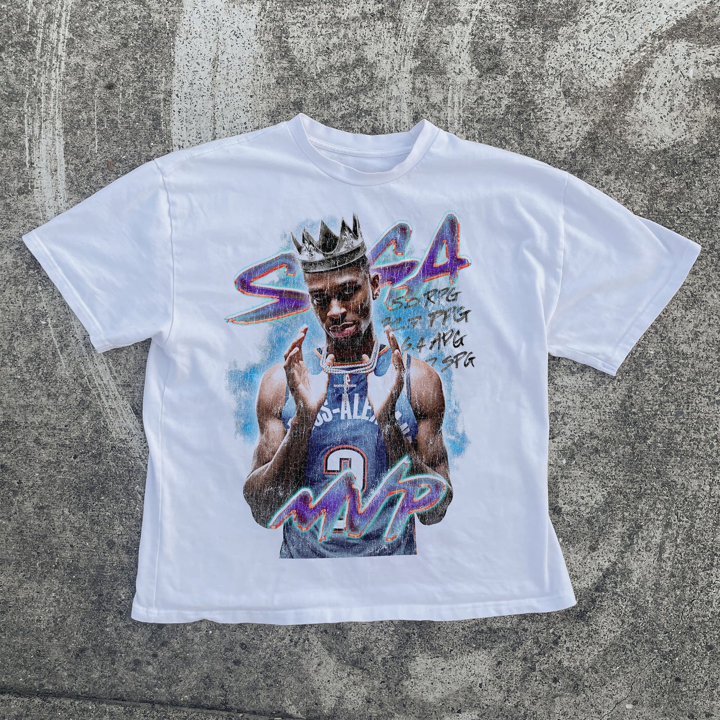 SGA Vintage Heavyweight Tee White