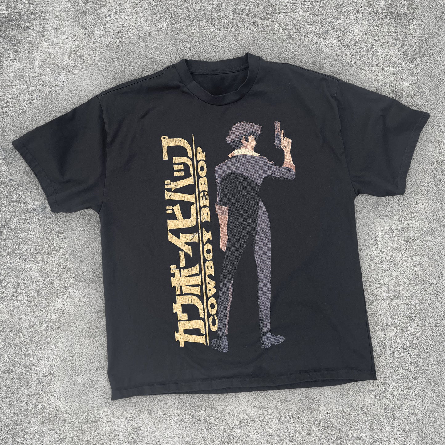 Space Cowboy Vintage Heavyweight Tee Black