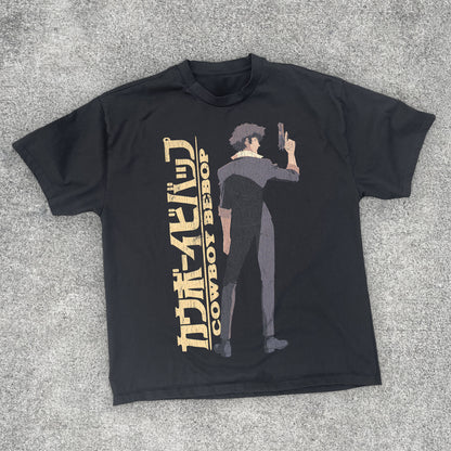 Space Cowboy Vintage Heavyweight Tee Black