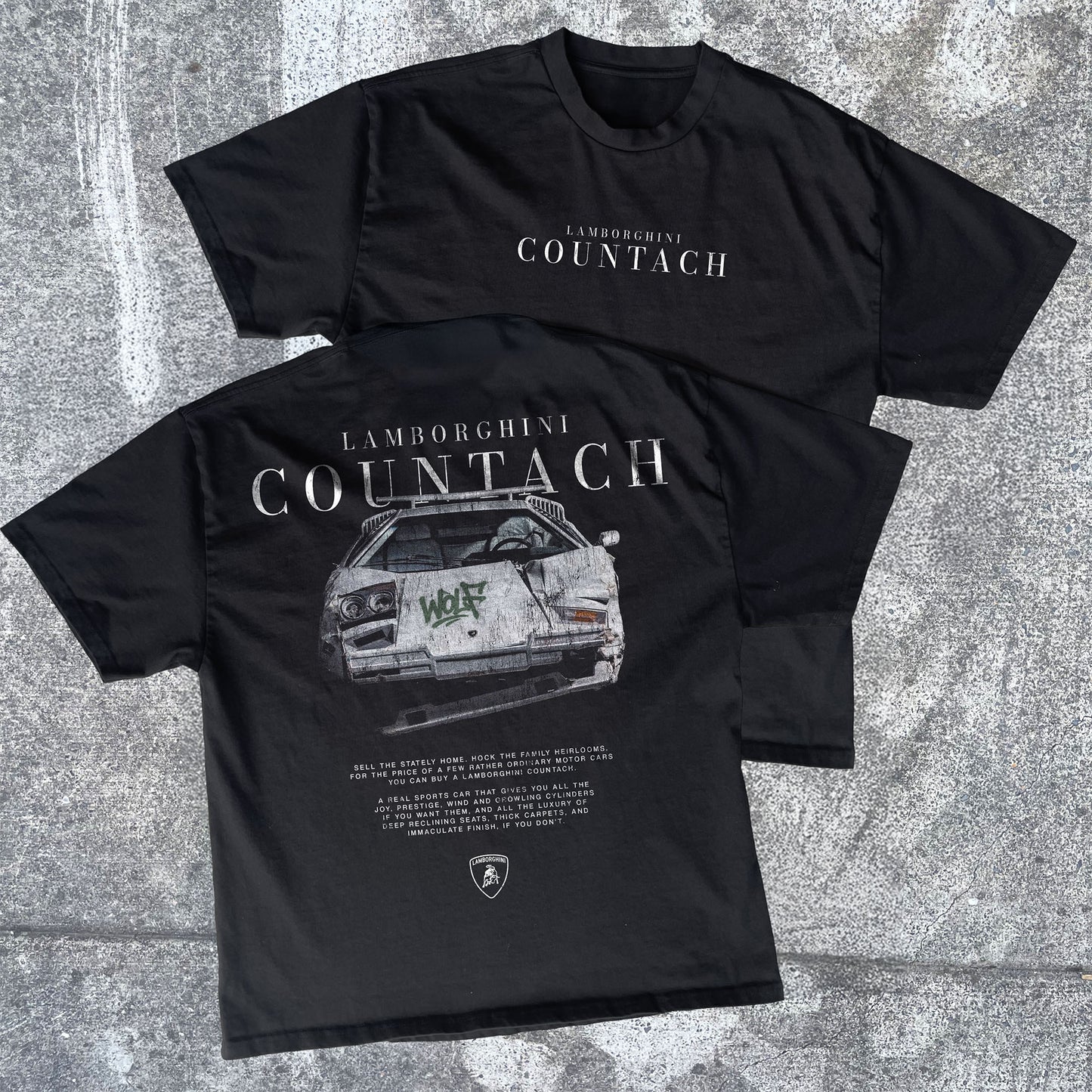 COUNTACH Vintage Heavyweight Tee