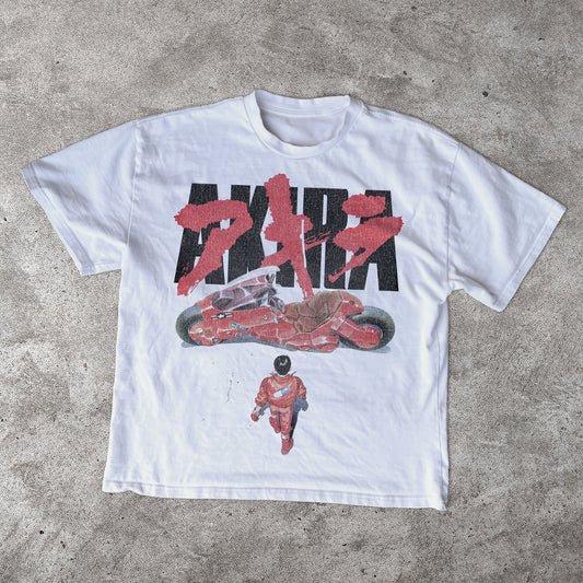 Akira Vintage Heavyweight Tee White