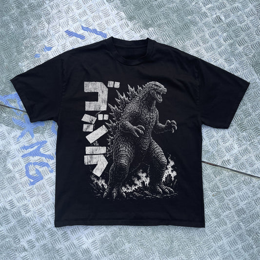 G0DZILLA Vintage Heavyweight Tee