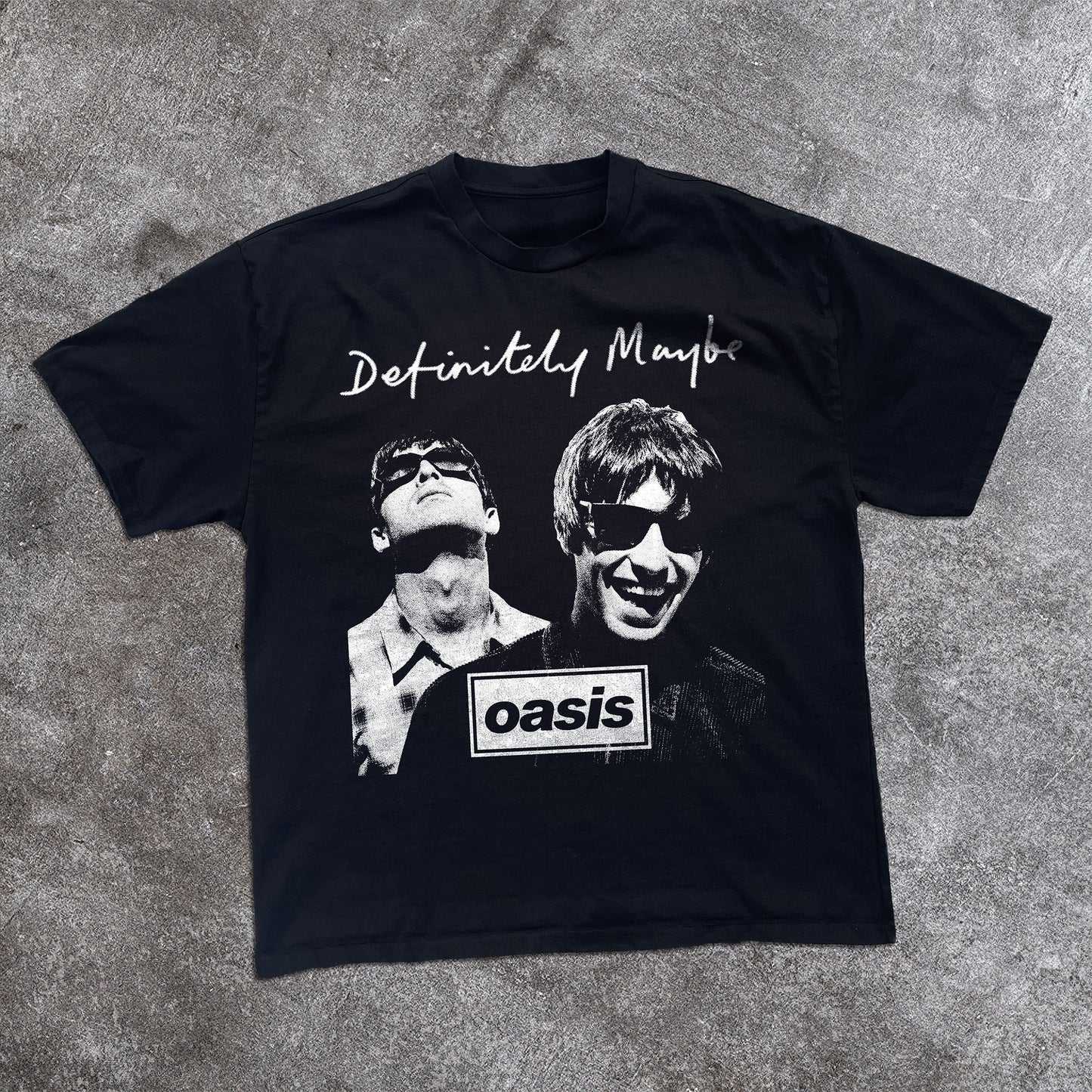 0asis Def Maybe Vintage Heavyweight Tee