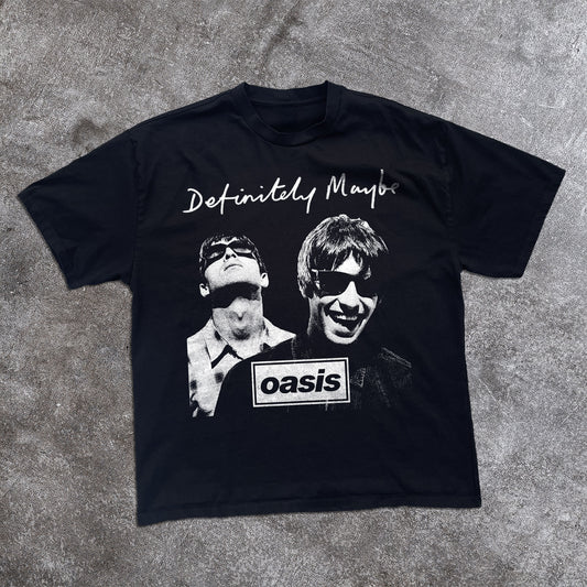 0asis Def Maybe Vintage Heavyweight Tee