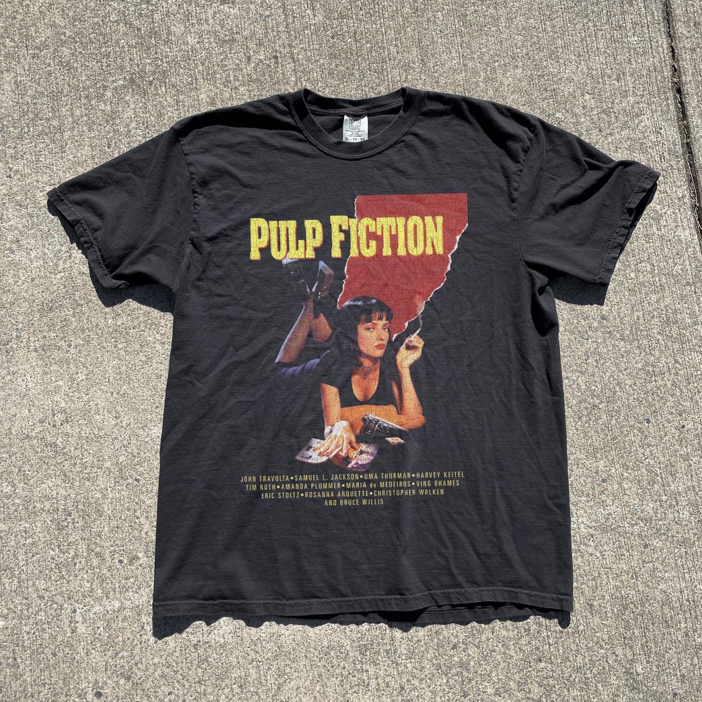 Pulp VHS Vintage Heavyweight Tee